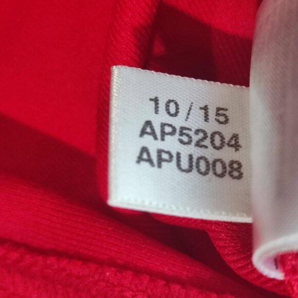 Adidas Condivo 16 training jacket red with grey stripes men's size M - Picture 5 of 11